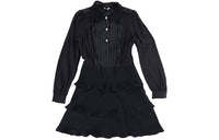 MIU MIU Long-Sleeved Dresses Women's Black