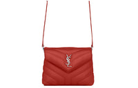 SAINT LAURENT Calfskin One Shoulder Handbags Women's Orange