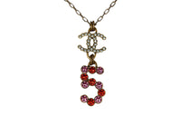 CHANEL Necklaces Women's Gold
