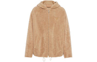 PRADA Hooded Shearling Jacket