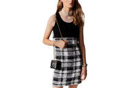 CHANEL Sleeveless Dresses Women's Black