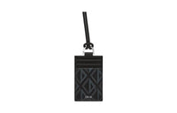 DIOR Smooth Cow Leather With Canvas Card Holder Card Holder Men's Black