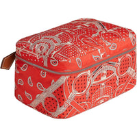 HERMES Silk Storage Bag Women's Orange