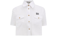 MIU MIU FW23 Shirt Women's White