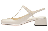 MIU MIU Patent-leather 35mm Slingback Pumps