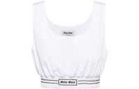 MIU MIU Tank Tops Women's White