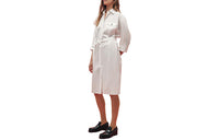 HERMES SS23 Long-Sleeved Dresses Women's White