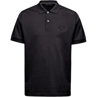 PRADA SS24 Polo Shirt Men's Black