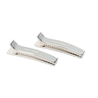 MIU MIU Metal Hair Clips Women's Silver