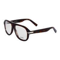 DIOR Acetate Metal Plate Frame Square Eyeglass Frames Men's Tortoiseshell