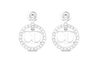 DIOR Earrings Women's Silver