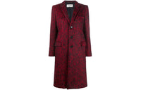 SAINT LAURENT Coats Women's Red