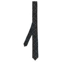 SAINT LAURENT Wool Viscose Ties Men's Black