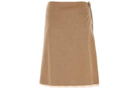 MIU MIU Casual Long Skirt Women's Khaki