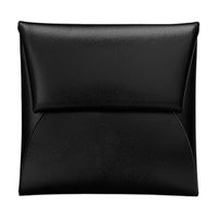 HERMES Bastia Calfskin Wallet Men's 89Noir Black