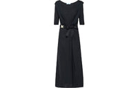 PRADA Short-Sleeved Dresses Women's Black