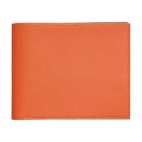 HERMES Swift Leather Card Holder Men's Orange