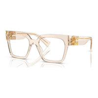 MIU MIU Eyewear Transparent Square frame Glasses