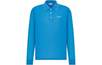DIOR SS24 Polo Shirt Men's Blue