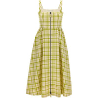 DIOR Sleeveless Dress Women's Yellow