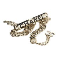 CHANEL Metal Resin Waist Chains Women's Gold -