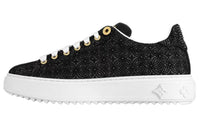 LOUIS VUITTON Low-Top Skateboard Shoes Women's Black