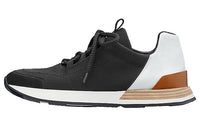 HERMES Buster Sneaker Cushioning Low-Top Casual Shoes Women's Black