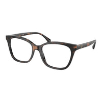 CHANEL Acetate Rectangular Eyeglass Frames Women's Tortoiseshell