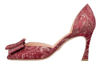 DIOR Idylle Slim Heel High Heels Women's Red