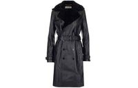 SAINT LAURENT SS21 Coats Women's Black