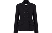 DIOR FW22 Business Suits Coats Women's Black