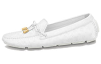 LOUIS VUITTON Gloria Loafers Women's White