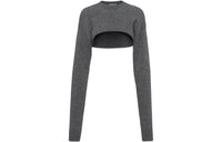 PRADA Cropped Cashmere Jumper