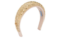 PRADA Headbands Women's Gold