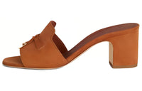 Loro Piana Quick Dry Slide Slippers Women's Brown
