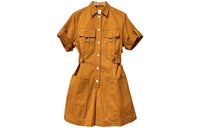 HERMES Jumpsuits Women's Orange