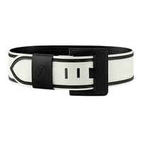 LOUIS VUITTON Leather Leather Belts Unisex White Width 7Cm
