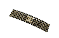 CHANEL Hair Clips Women's Black/Gold