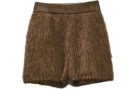 HERMES Casual Shorts Women's Olive Green