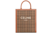 CELINE Cow Leather Shoulder Bag Unisex Brown