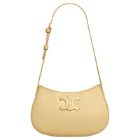 CELINE Calfskin Handbag Shoulder Bag Women's Blossom Pink