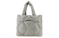MIU MIU Technical Fabric Clutch Women's Gray