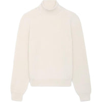 CELINE Triomphe Turtleneck Sweater In Ribbed Wool