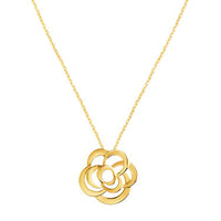 CHANEL 18K Gold Necklaces Women's Gold
