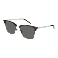 SAINT LAURENT Acetate Square Sunglasses Men's Brown
