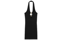 CELINE Sleeveless Dresses Women's Black