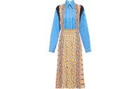 PRADA Long Sleeved Dress Women's Blue