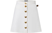 LOUIS VUITTON Casual Short Skirts Women's White