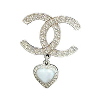 CHANEL Brooches Women's Silver