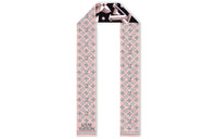 LOUIS VUITTON Silk Scarves Unisex Pink